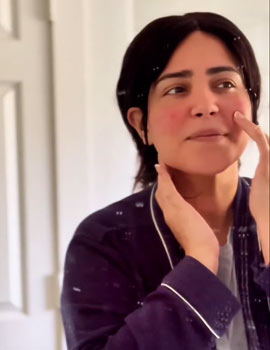 Short video of a girl in a car